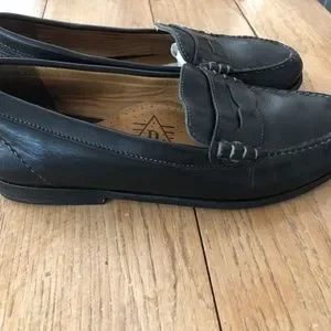 Martin Dingman Black Leather Loafer Men\'s - Size 8-1/2 All American Saddle Leather Penny Loafers - Rust | Martin  main image 2